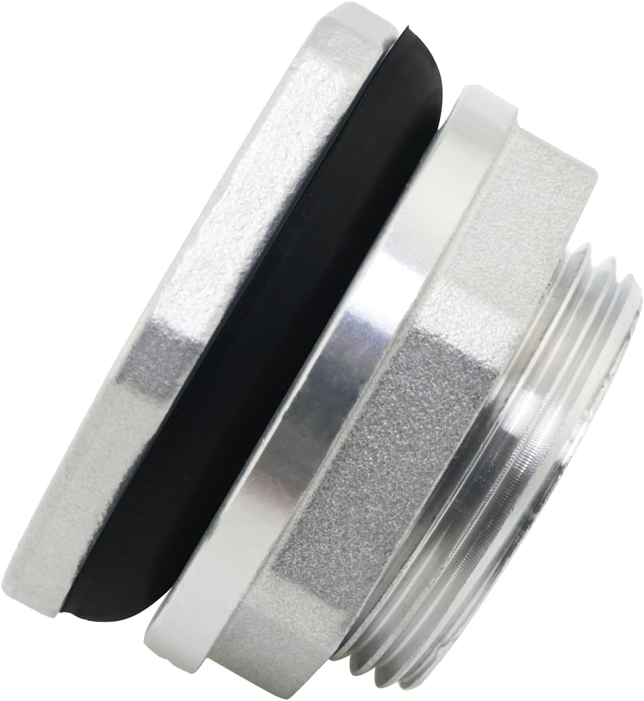 1 Inch NPT Female Thread Bulkhead Water Tank Connector 304 Stainless Steel Through Type with Rubber Gasket Aquarium Drain Outlet Fitting Universal for Water Towers Inlet Outlet Port