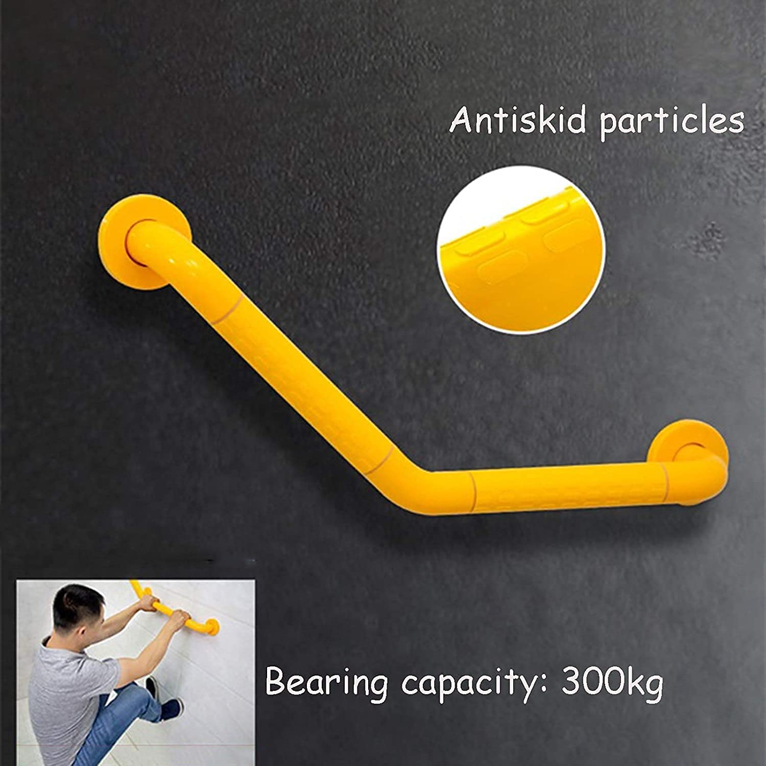 Asideros de baño de Seguridad para Pared, Barra de Apoyo para Ducha, asideros Antideslizantes, pasamanos para escaleras