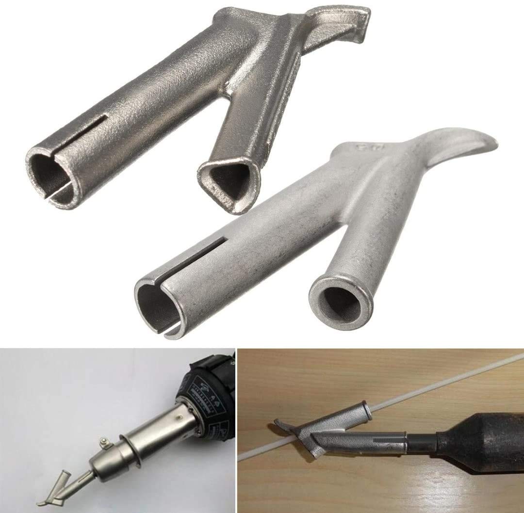 Punta Per Saldatore A Ugello Rotondo/Triangolare - 5.2mm/8mm Per Plastica, Vinile, Leister