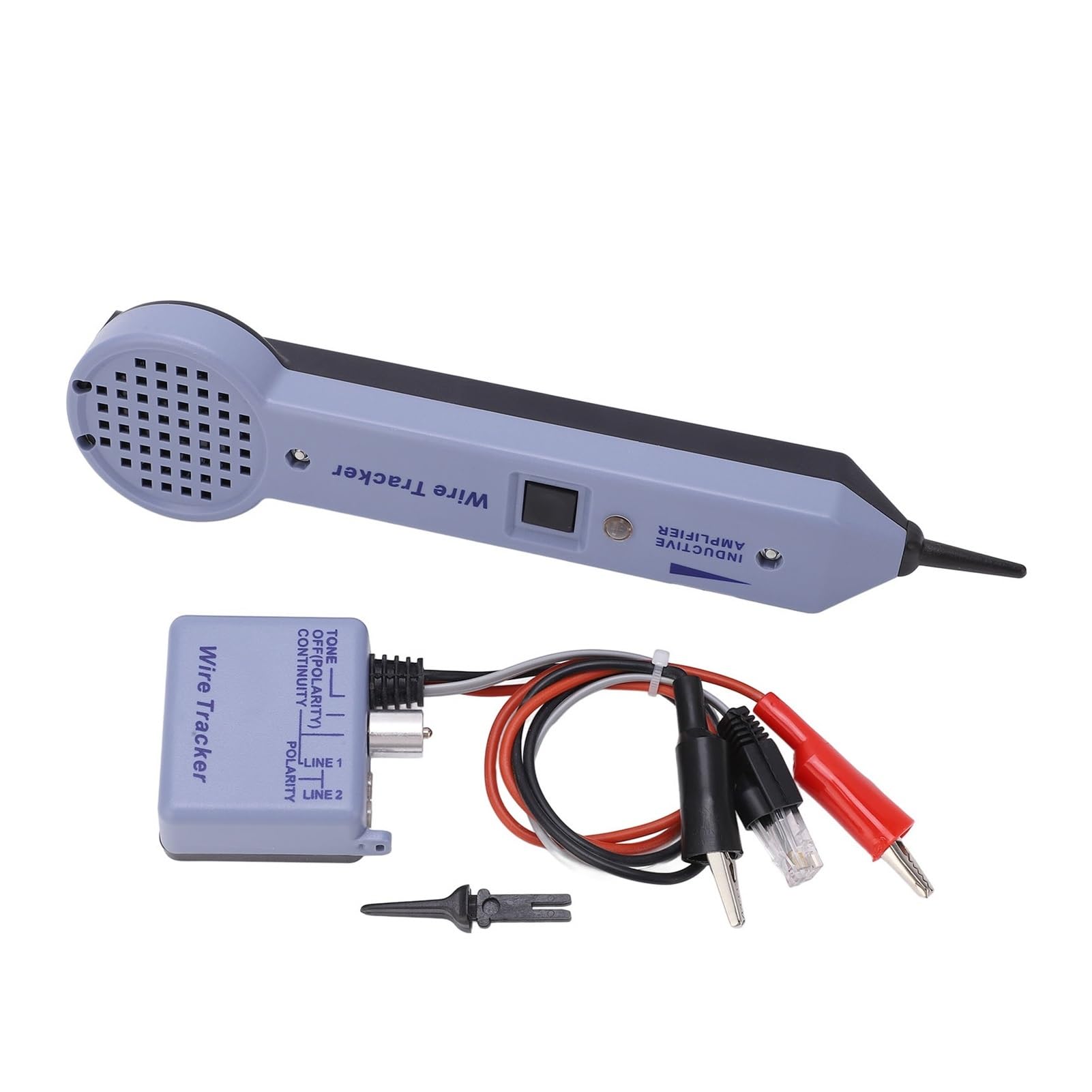 Kit di test for il tracciamento dei cavi rete con rilevatore toner for, amplificatore induzione regolabile, for, filo Prove di trasmissione