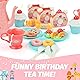 83 PCS Cutting and Decorating Birthday Cake Pretend Toys Role Play Food Sets for Children Kids, Educational Learning Kitchen Playset for 3 4 5 Years Old Girls & Boys Kids