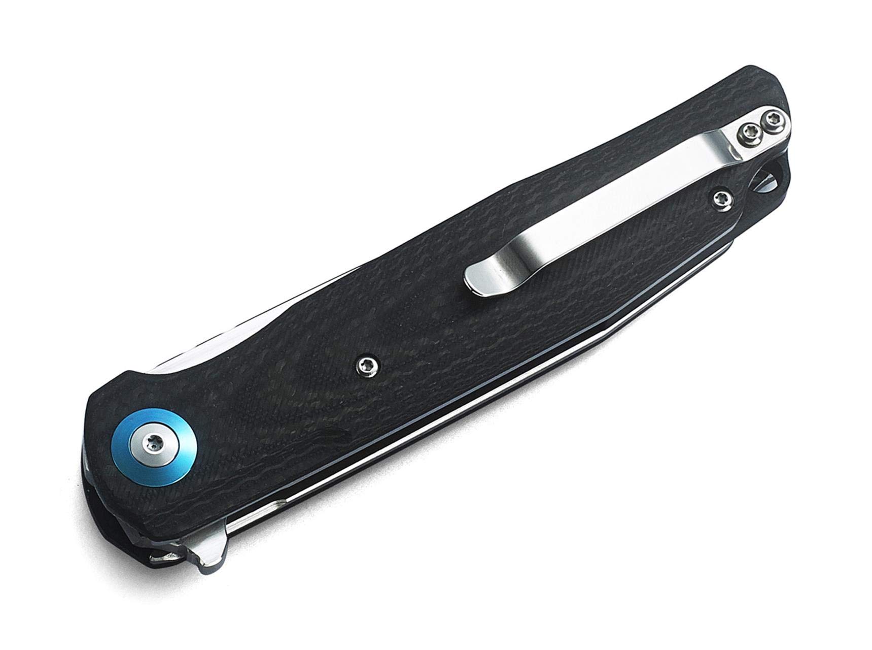 Bestech Unisex – nóż kieszonkowy dla dorosłych, czarny, 22,2 cm