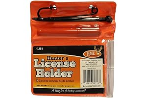 HME Hunting License Back Tag Holder: Durable & Waterproof