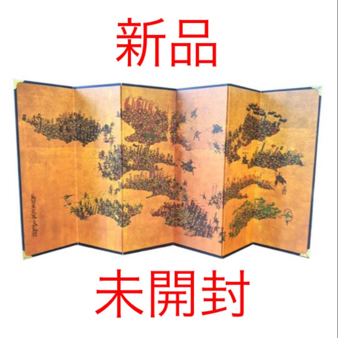 Amazon.co.jp: 戦国BASARA 戦国婆裟羅之合戦図6曲屏風 : ホビー