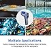 Etekcity Infrared Thermometer 1022D (Not for Human) Dual Laser Temperature Gun Non-contact-58℉~1022℉ (-50℃ ~ 550℃) with Adjustable Emissivity & Max Measure, Standard Size, Blue & Gray