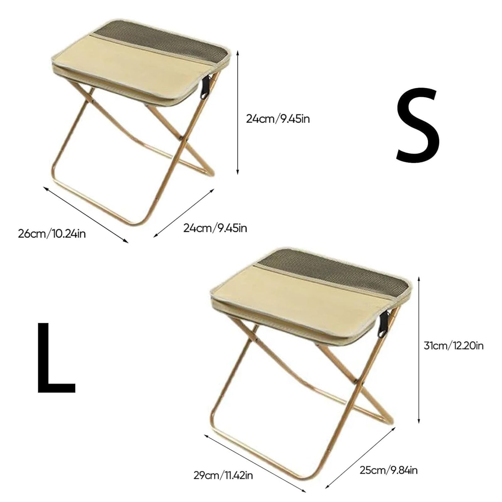 backpack compact travel stool Roptat 2 Pack Camping Stool,Portable Folding Lightweight Seat for Camping Fishing Hiking Gardening Outdoor Walking Backpacking Travelling and Beach with Carry Bag : Sports & Outdoors Quick Folding FUNDANGO Folding Tripod Stool