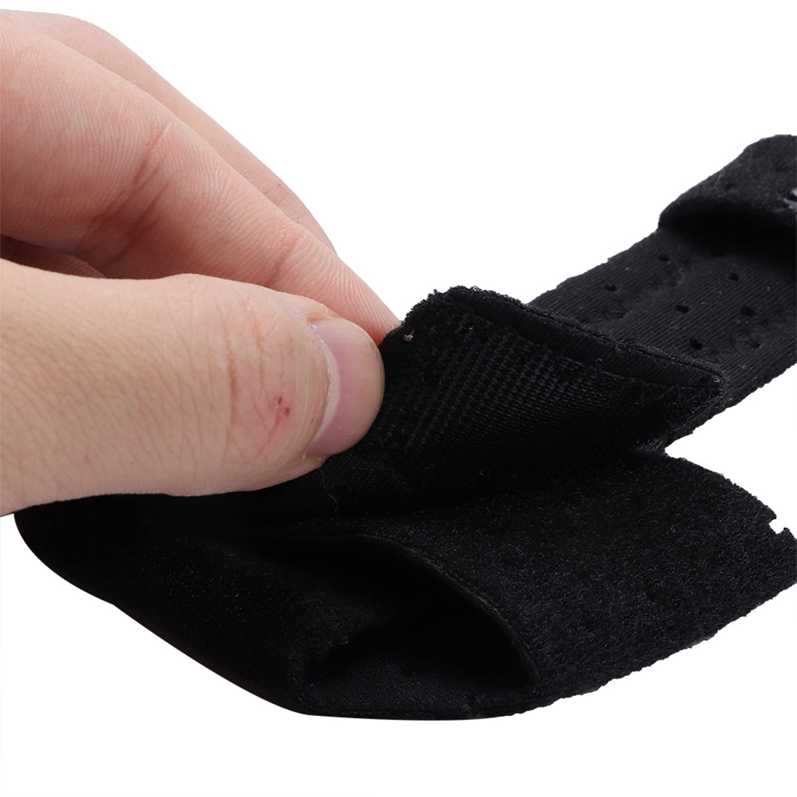 Tutore per Dito a Scatto, Tutore per Dito Regolabile per Anulare del Mignolo Medio, Mano Sinistra o Destra, Immobilizzazione Dell'articolazione del Dito per Dito a Martello, Tunnel Carpale, Artrite, D