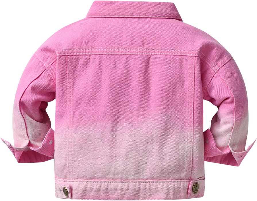 Image of Cromoncent Toddler Denim Jacket for Boys Girls