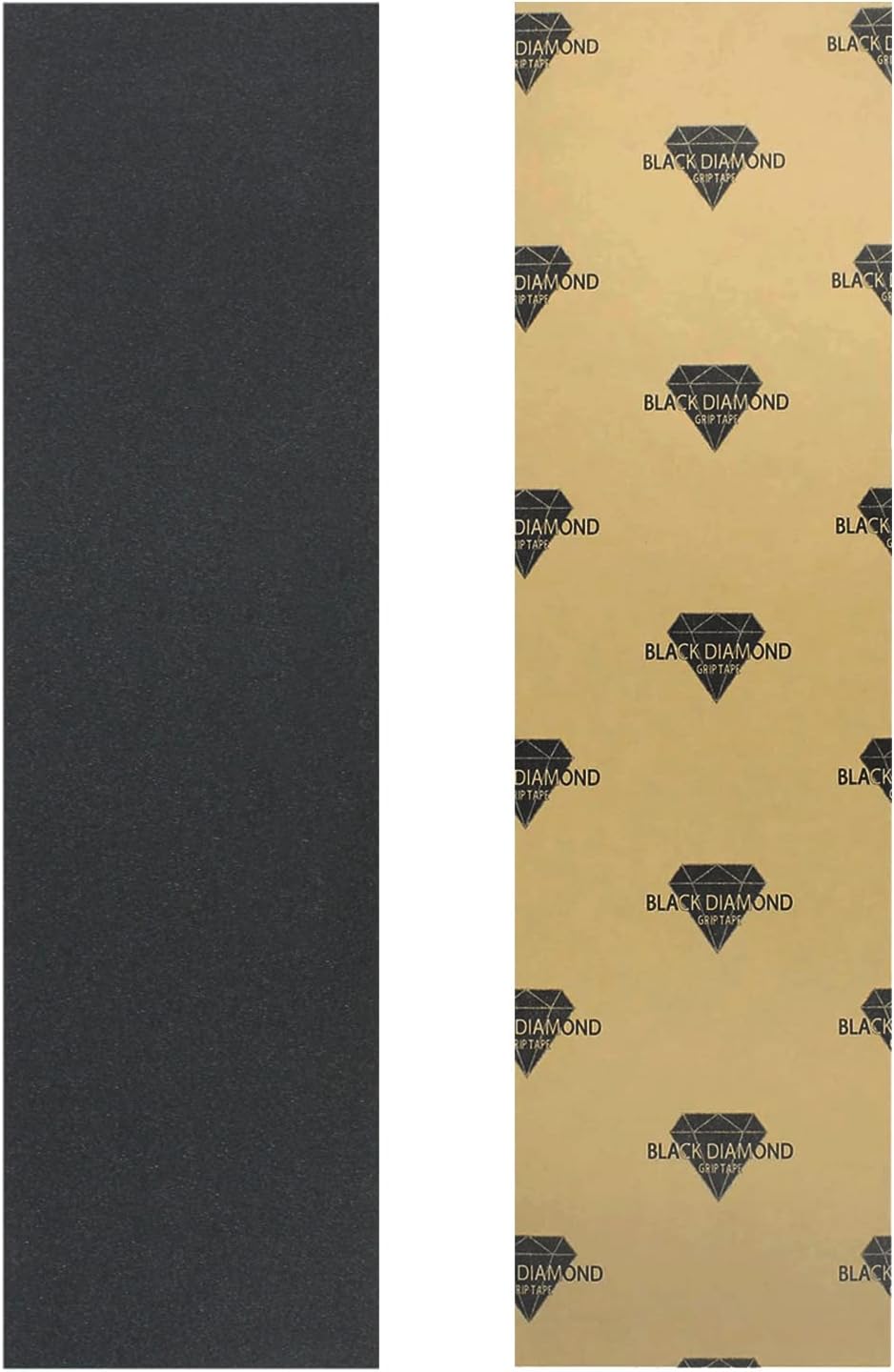 Longboard Skateboard Grip Tape Sheet Black 48"