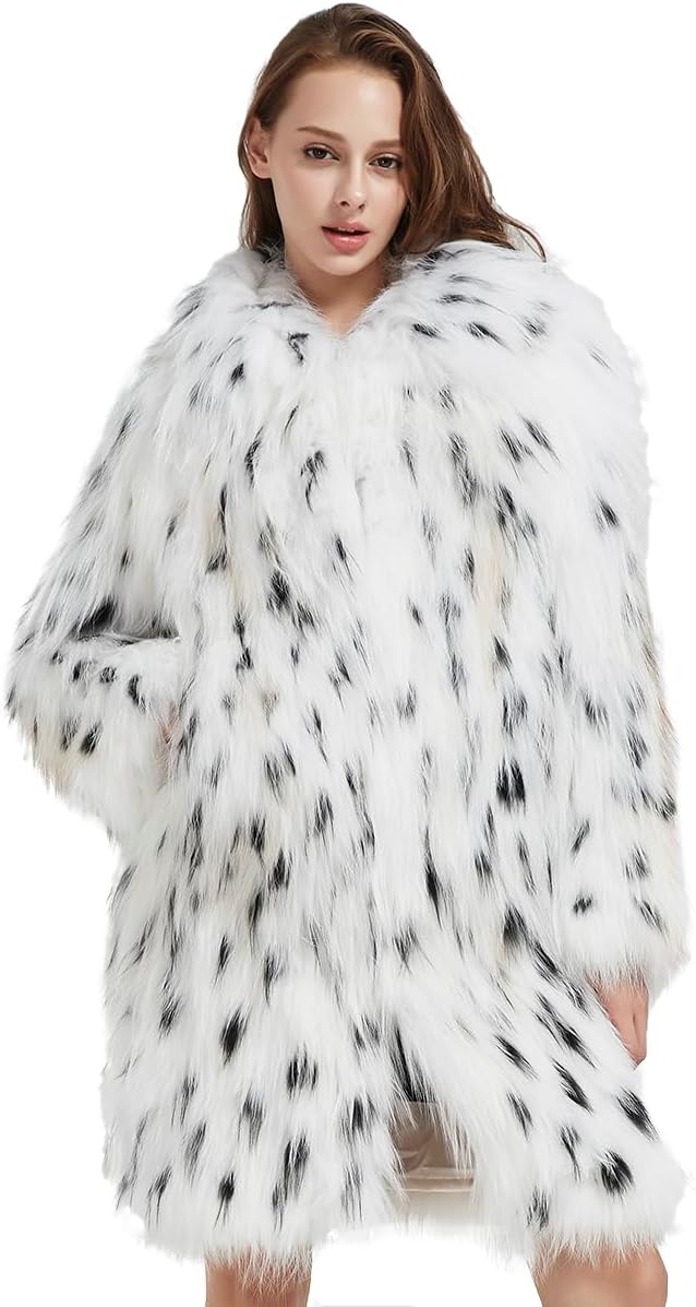 Women's Real fox fur Overcoat, High-end real mink fur coat，Luxury fluffy long coat