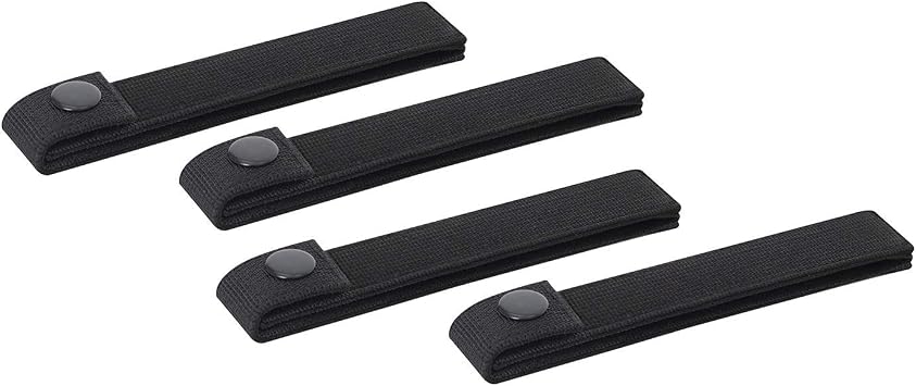 Rothco MOLLE Replacement Straps - 4 Pack, Black