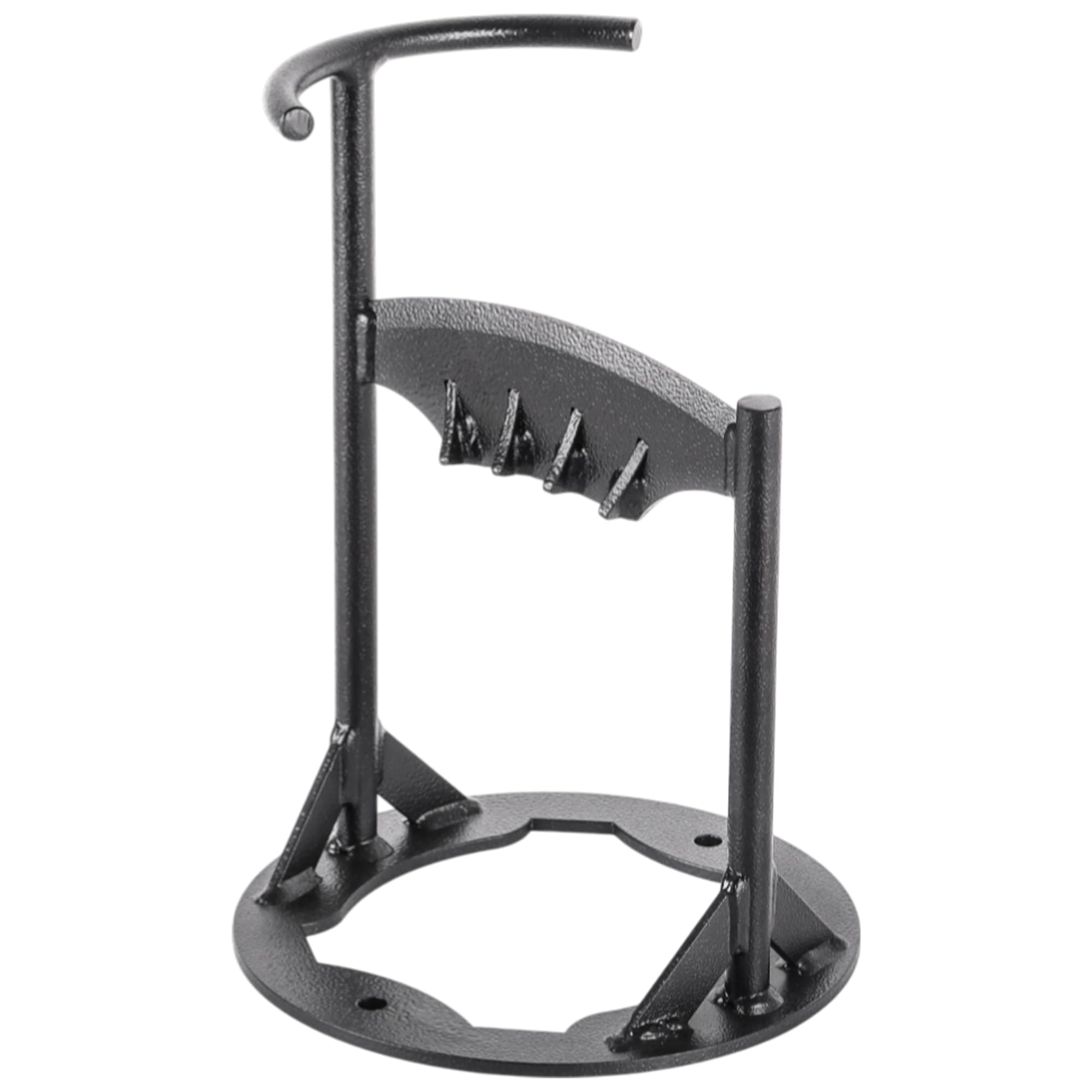 𝗖𝗔𝗦𝗧 𝗜𝗥𝗢𝗡 𝗟𝗢𝗚 𝗦𝗣𝗟𝗜𝗧𝗧𝗘𝗥 | 31cm (12”) (H) | Wood & Kindling Splitting Tool | Firewood Cutter with Pre-Drilled Base | Splitting Blade | Fireplace Decor