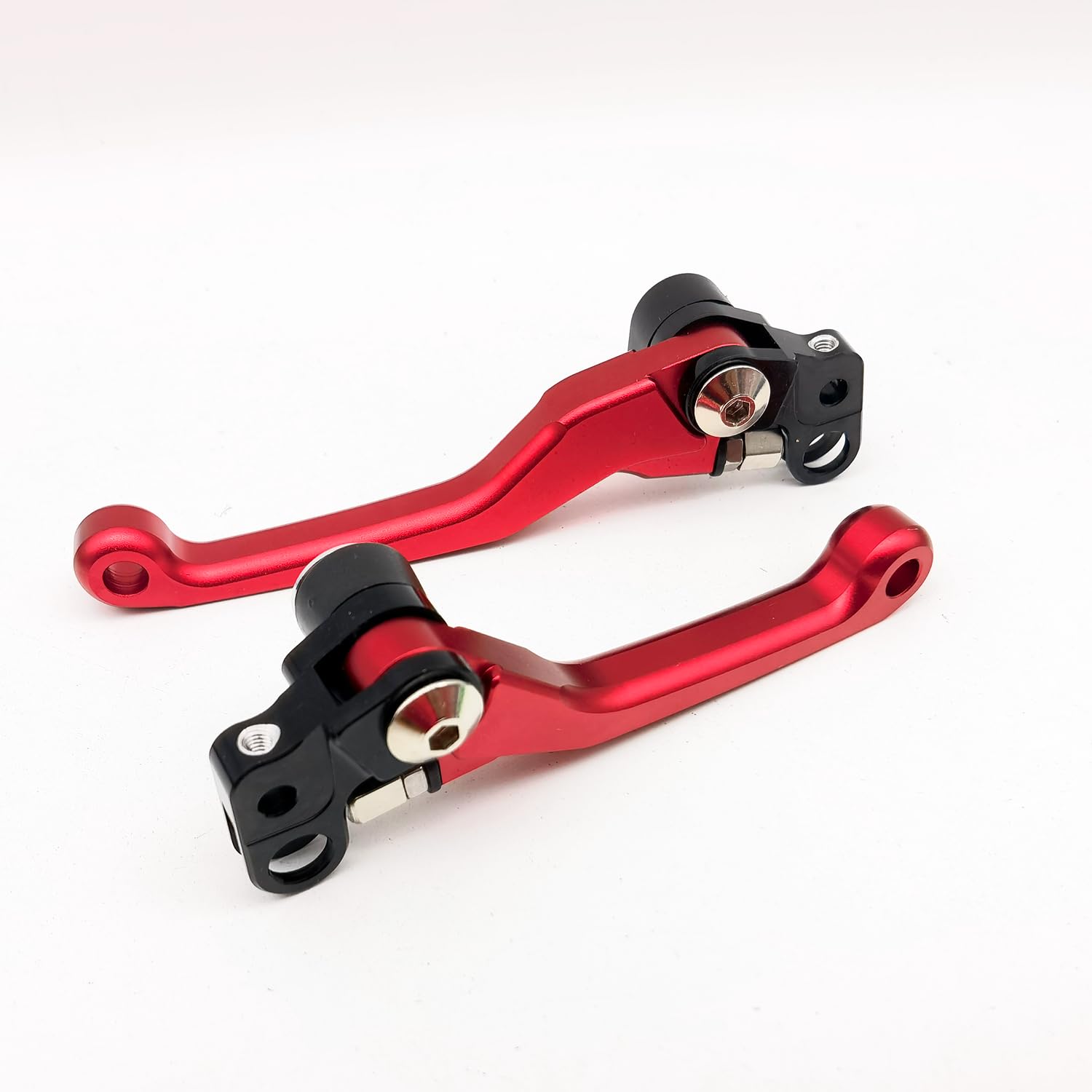 Brake Clutch Lever CNC Aluminum Replacement for Surron Light Bee X and S/X160/X260 LBX Electric Dirt Bike (RED)