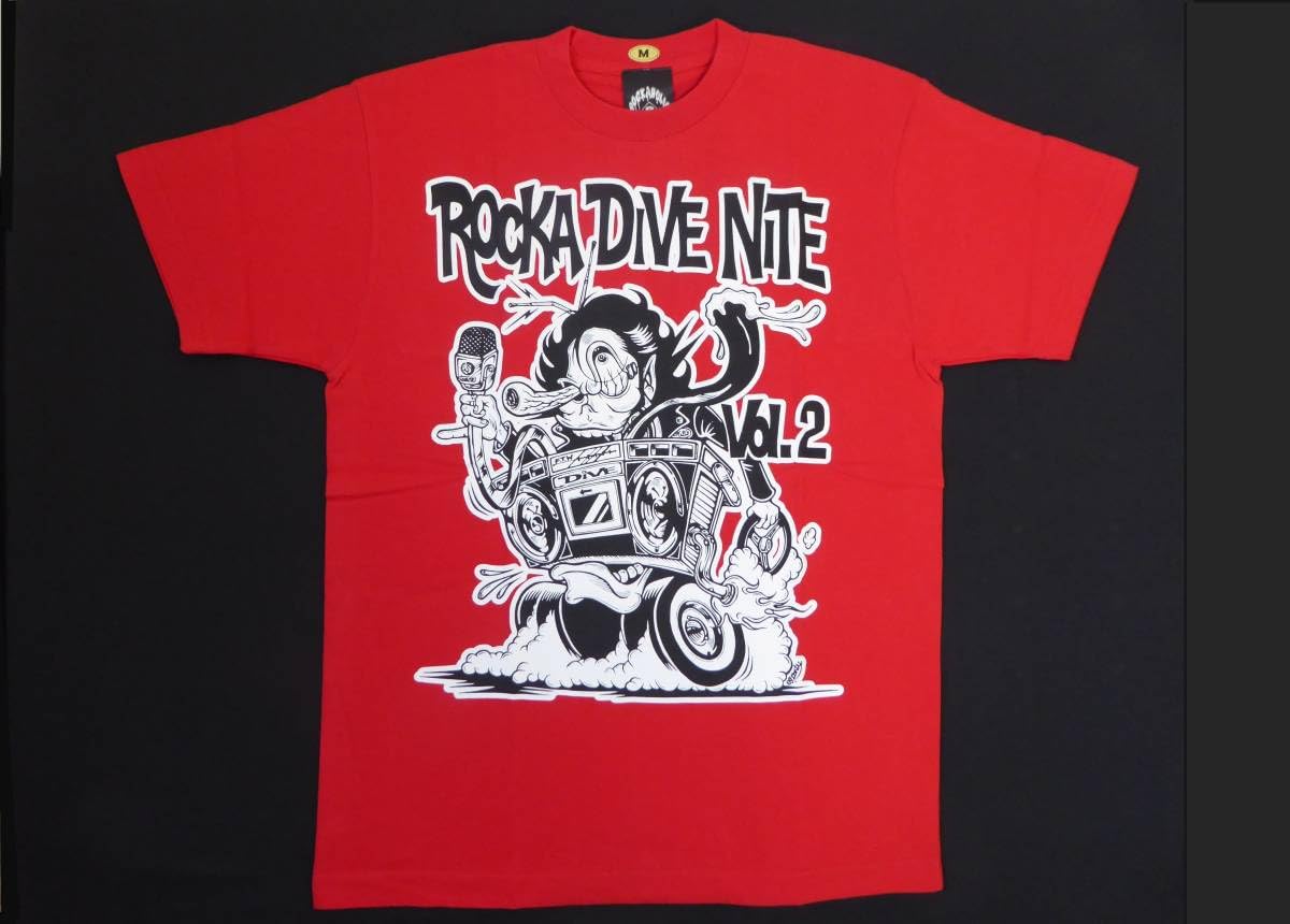 : レア THE MODS ザ モッズ Tシャツ 赤&frasl;M&frasl;2009 ROCKA DIVE
