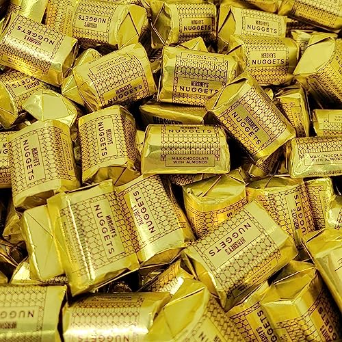 image for Sweetsome Hershey’s Nuggets - Milk Chocolate with Almonds - 90 Nugge