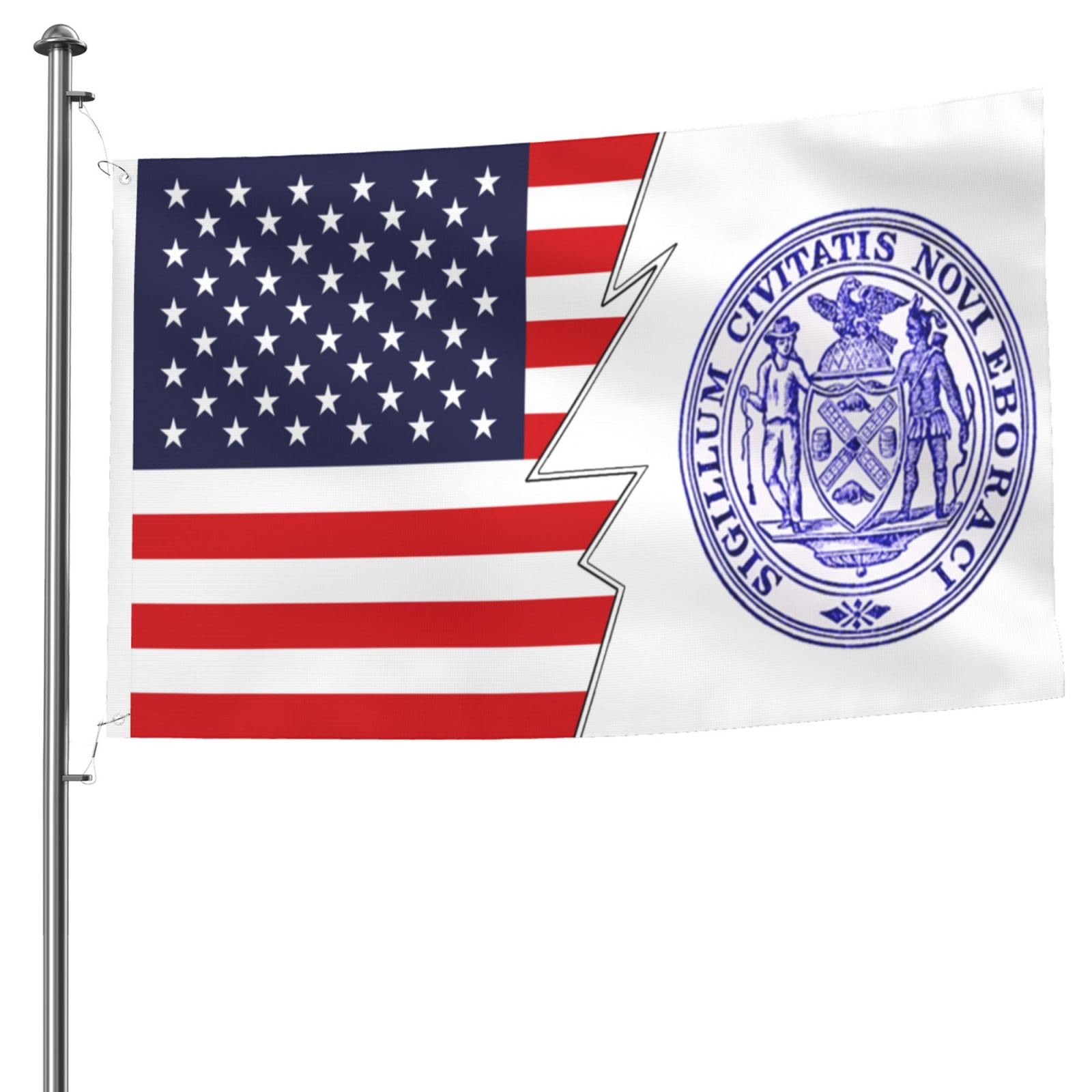 Amazon.com : Double-Sided Flag Of New York City (1914-1915) And