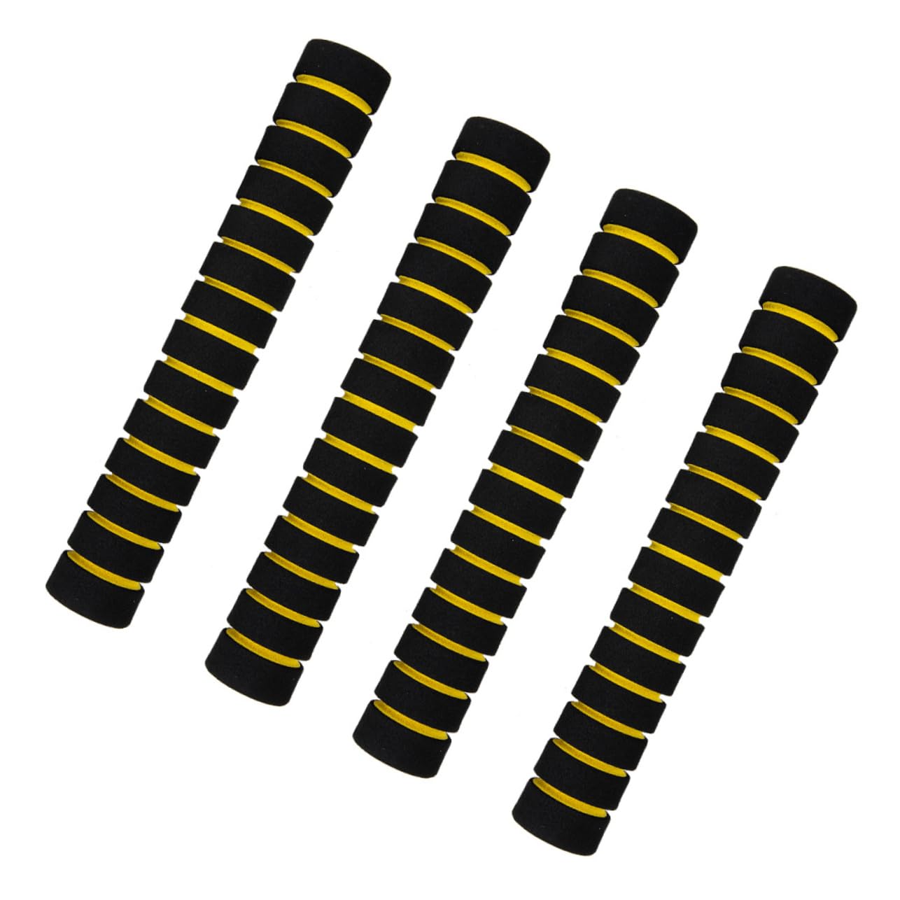 2 pares de cómodas cubiertas de remo para kayak, antideslizante, mango de remo, cubierta para canoa, varillas de remo, cubierta de esponja, equipo de kayak, protección para kayak