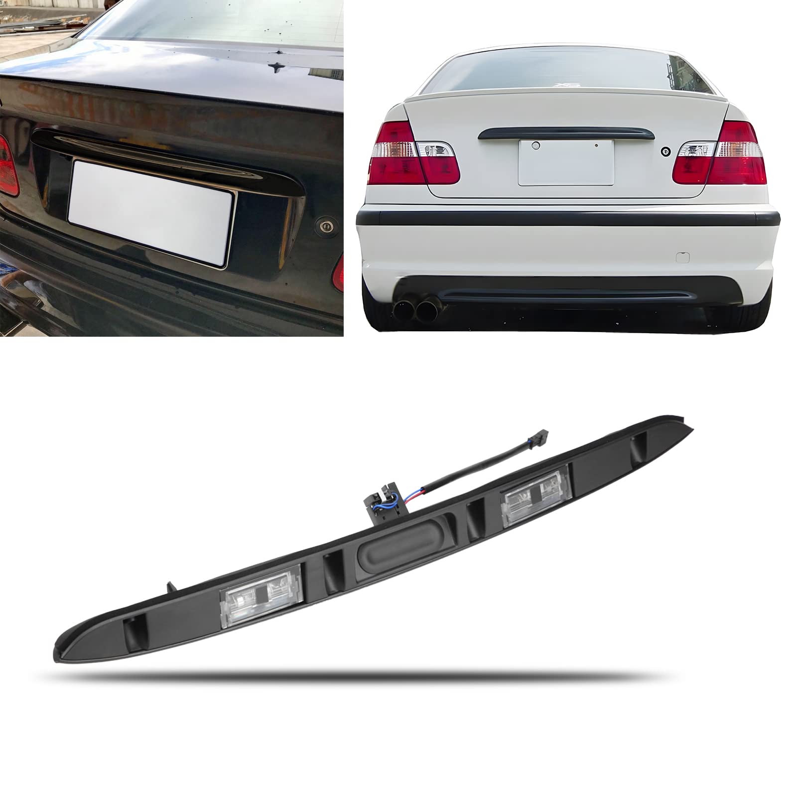 Amazon.com: BINB ROAD Trunk Lid Grip with Key Button Compatible