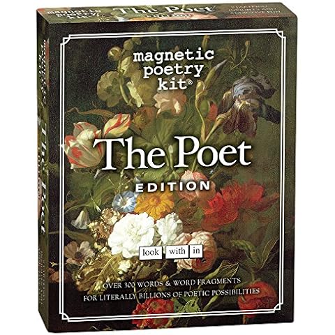 Magnetic Poetry - The Poet Kit - More Essential Words for Your Refrigerator - Write Poems and Letters on The Fridge - Made in The USA Cover