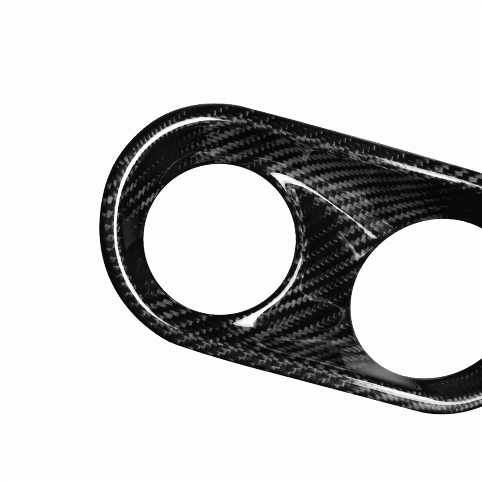 Fibra De Carbono Auténtica para para Macan 2014-2020, Cubierta Botón para Interruptor Faro, Embellecedor Delantero, Tira Adhesiva para Marco Llave