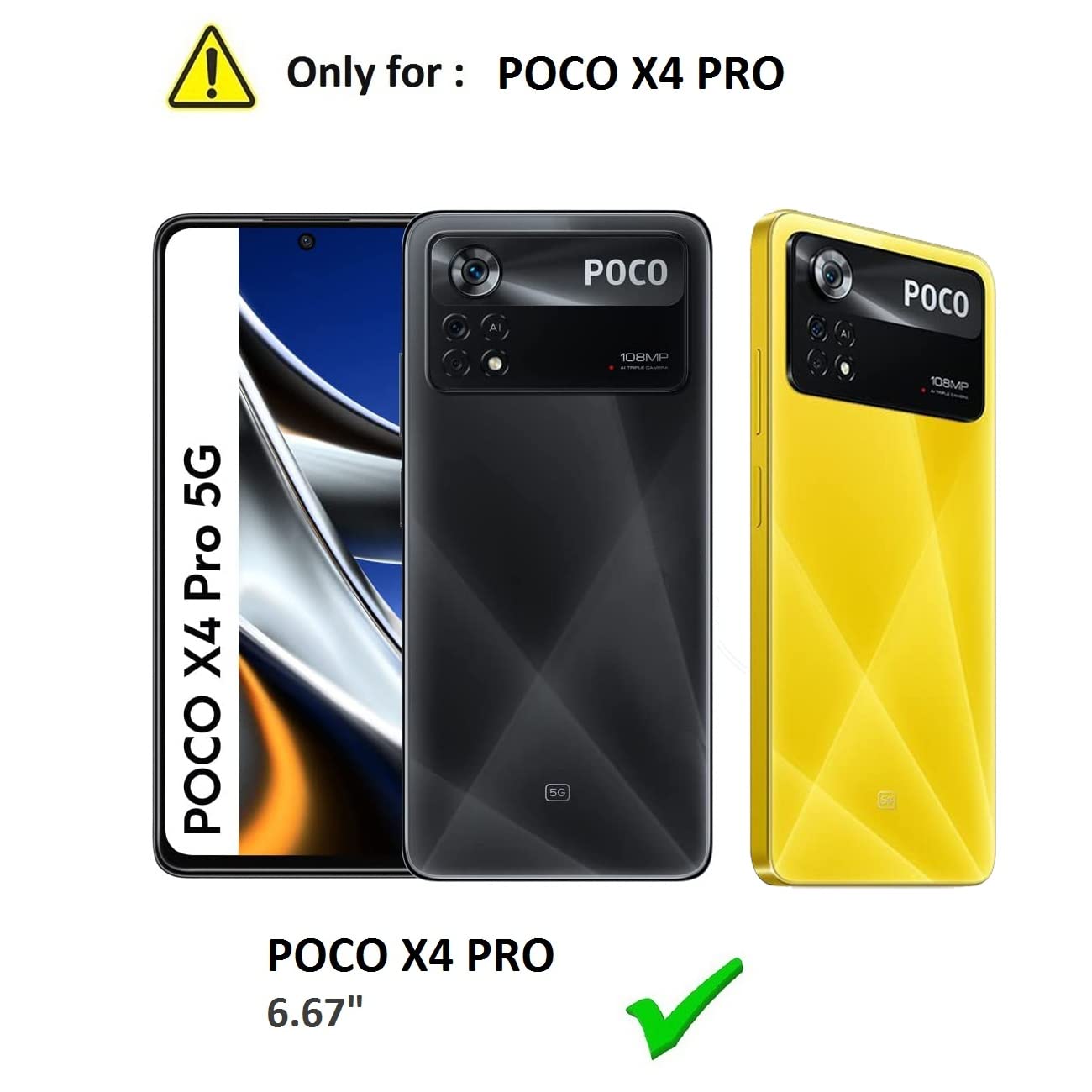 Cover COMAKU Per Xiaomi Poco X4 Pro 5G – Con Anello Magnetico 360° E Supporto Auto, Anti-caduta, Blu Reale - 4