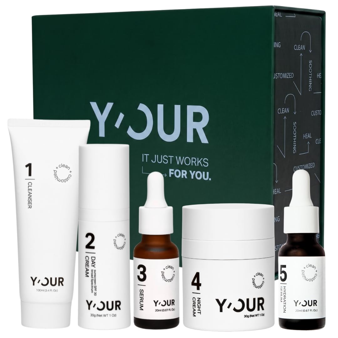 glutathione cream safe in pregnancy Y'OUR Non-Toxic, Pregnancy-Safe Skincare Set – 5-Step System with Cleanser, Day Cream, Serum, Night & Hydration Serum – Soothing & Rejuvenating – Gentle and Non-Comedogenic. : Beauty & Personal Care Skin Treatment Masks