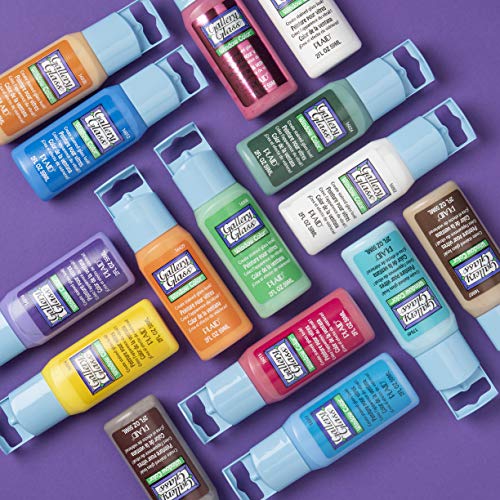 Gallery Glass Window Acrylic Craft Paint Set Formulated to be NonToxic, Perfect for Beginners