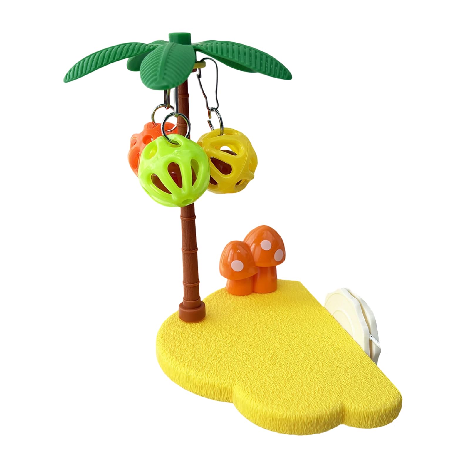 NEWFT Bird Toy To Destructive Behavior Chewing Activity Ball For Cage Entertainment