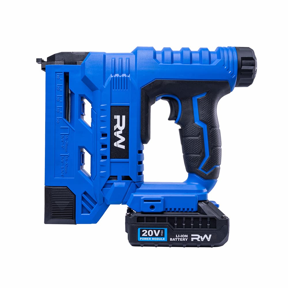 RealWork 20V Cordless Combo Tool - Brad Nailer/Staple Gun