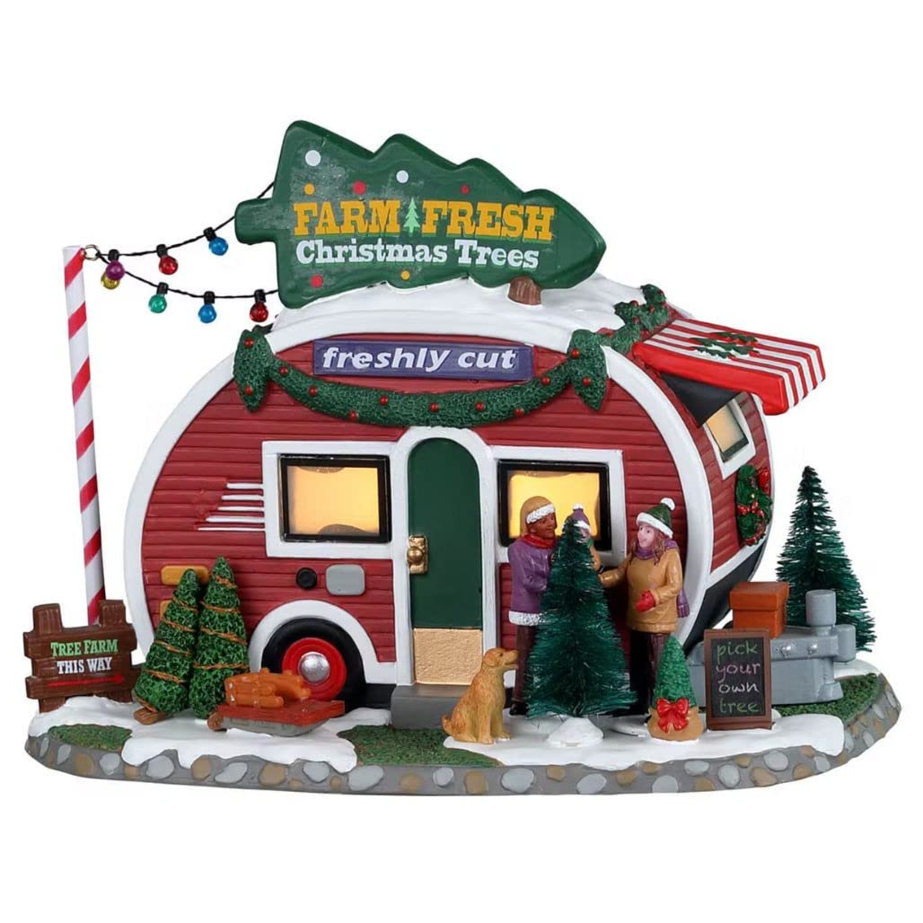 LEMAXVillage Collection Farm Fresh Christmas Trees