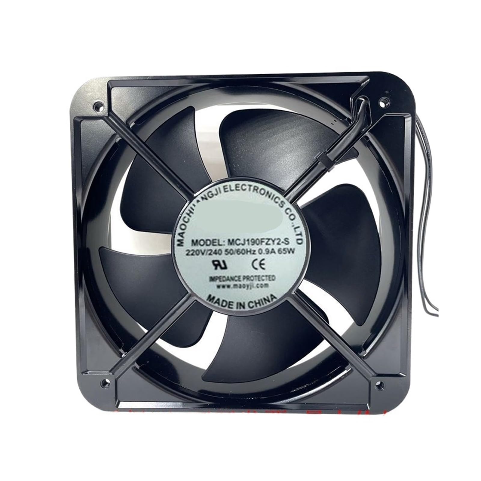 Ventilateur 220V MCJ190fzy solution contre surchauffe composants