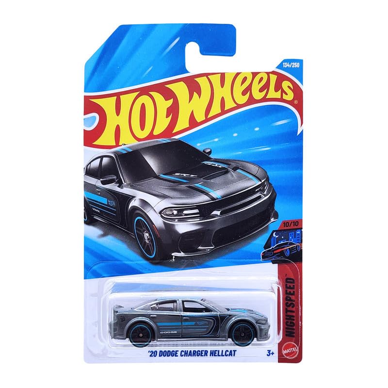 Hot Wheels 20 Dodge Charger Hellcat Nightspeed Ages 3 and Up 134