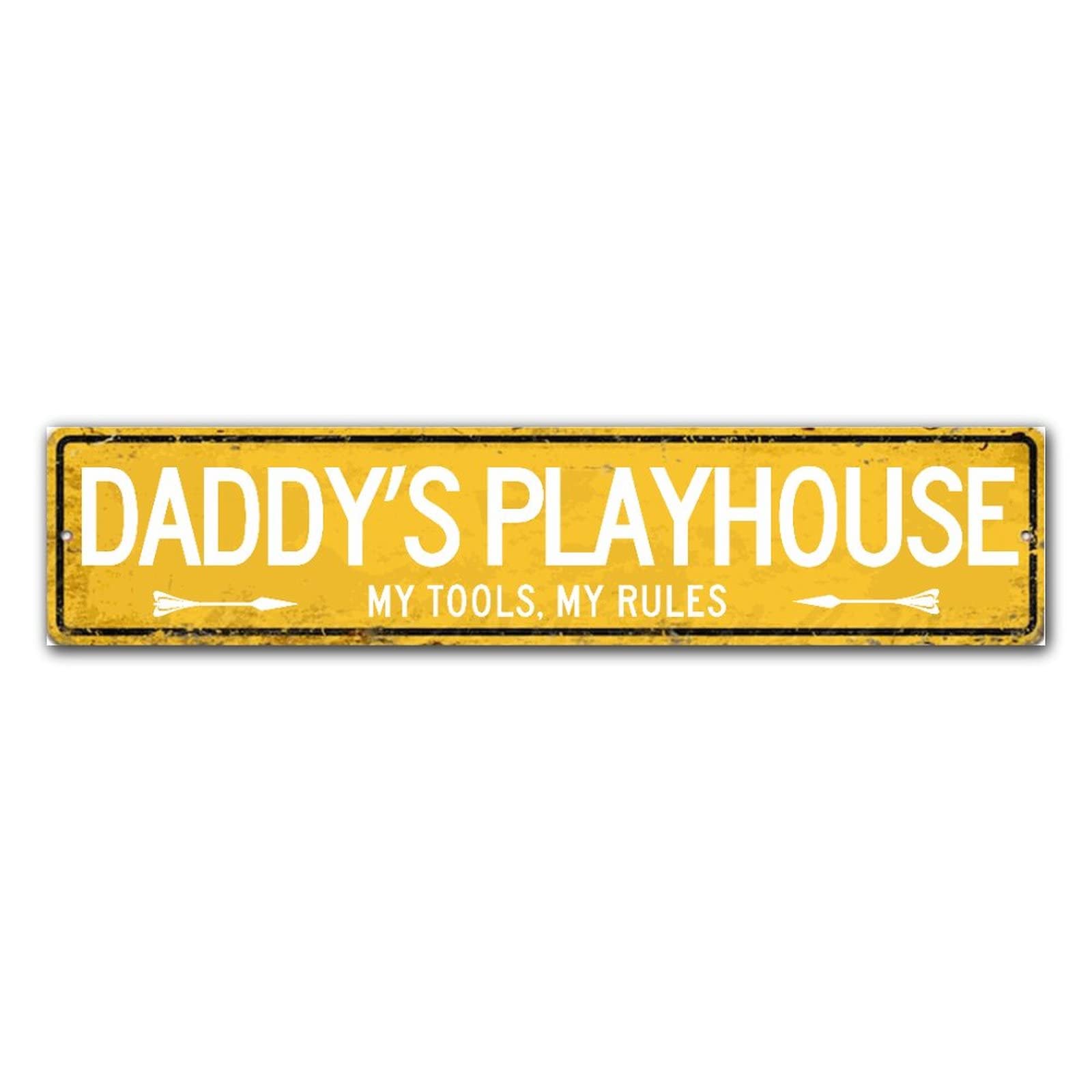 Panneau bois rétro Daddy's Playhouse pour habiller un mur vide avec style