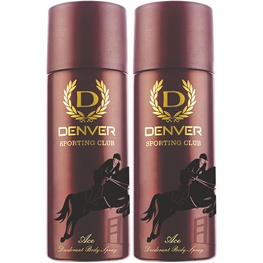 Denver Ace Deodorant 165ml Pack - Luxury Fragrance