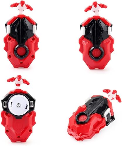 Miniatura 5 de Bey Battling Blade - Lanzador de ráfagas y agarre, B-184 Bey Launcher Left Right Spin String Launcher Grip DB Layer System compatible con todas las