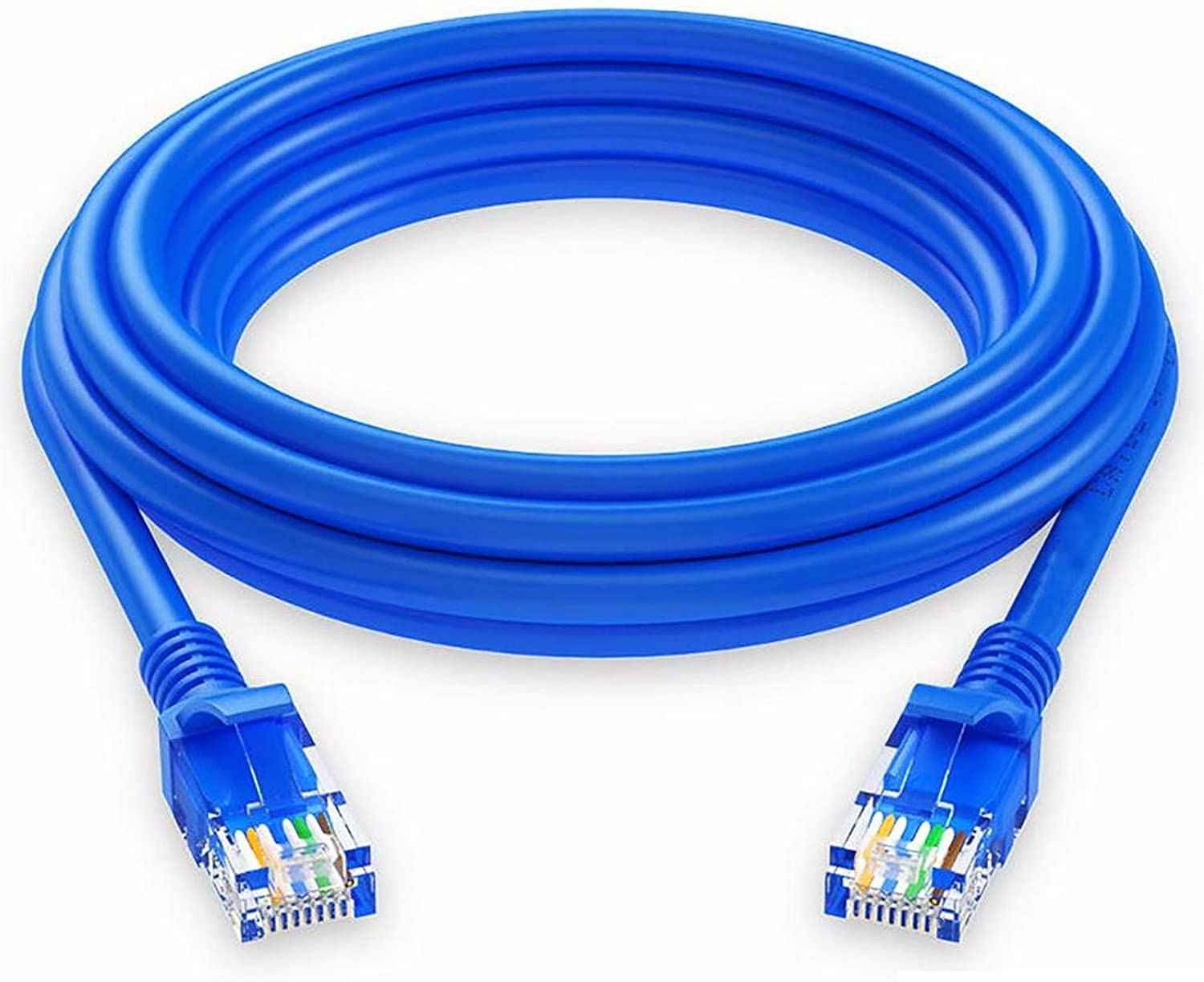 ikis - RJ45 CAT5 Ethernet Patch/LAN/Router Cable with Gold Plated Connectors Supports Upto 1000Mbps -16 Feet (5 Meters) (B0B2MQX9FF) Amazon Price History, Amazon Price Tracker
