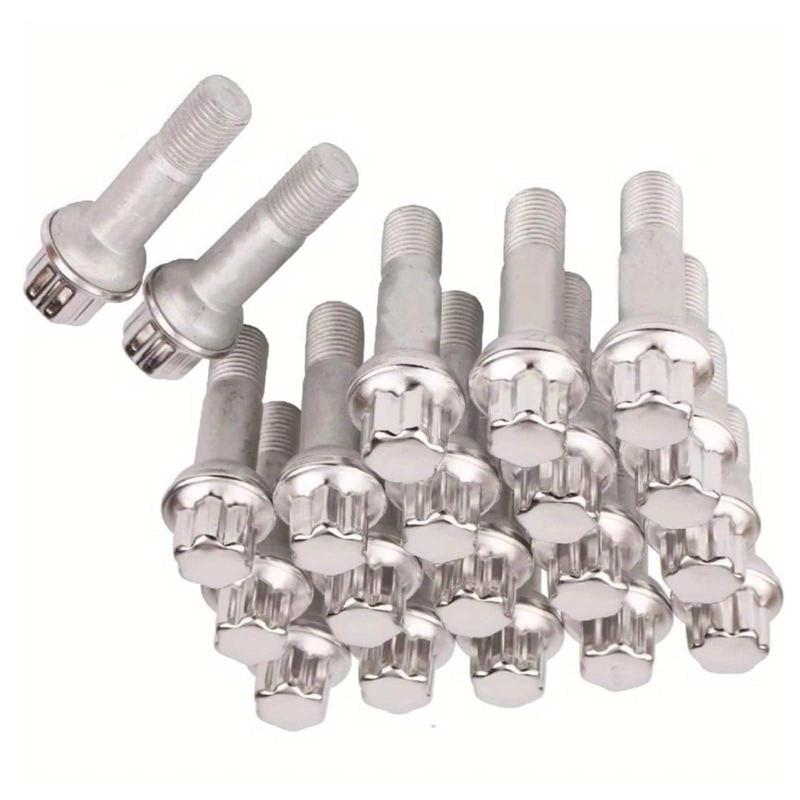 Bulloni ruota auto Compatibile Con Benz Per M Class W166 2012 2013 2014 2015 2016 Set Da 20 Dadi Conici Per Cerchi In Lega OEM: 0009905407
