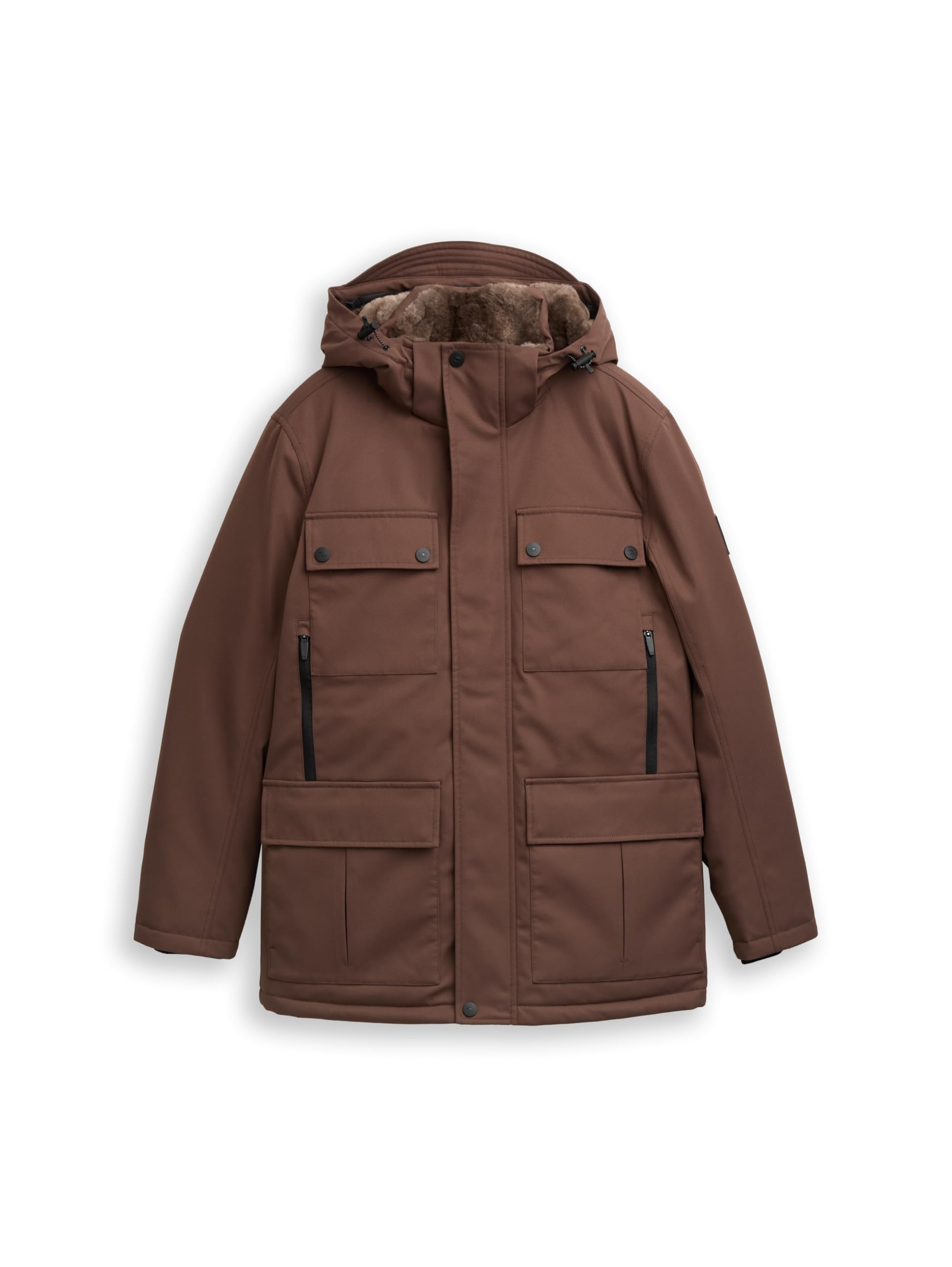 TOM TAILOR Herren 1046981 Übergangsjacke mit aufgesetzten Taschen