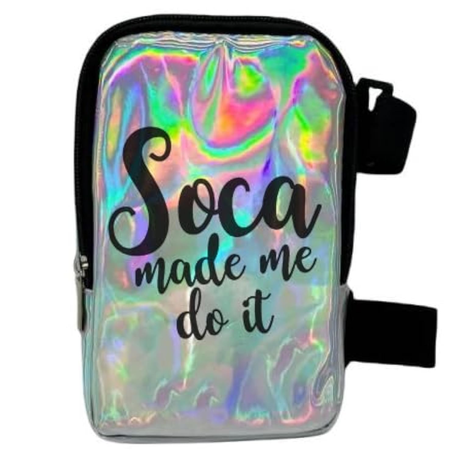 Soca Thigh Bag | Leg Harness for Women | Outdoor Waist Pouch | Carnival Hiking Travel Fanny Pack with Adjustable Straps | Soca Made Me Do It