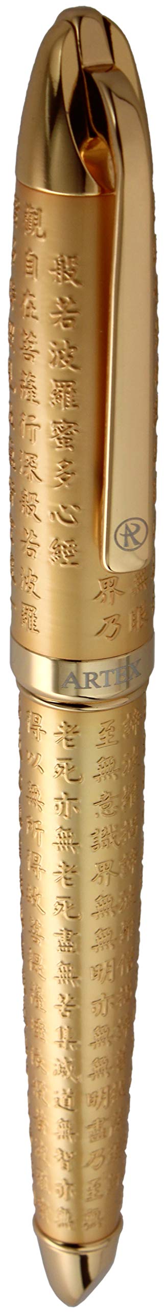 ARTEX craft roller ball pen Luxury heart sutra scripture golden eastern style gift for men women professional executive — view 4