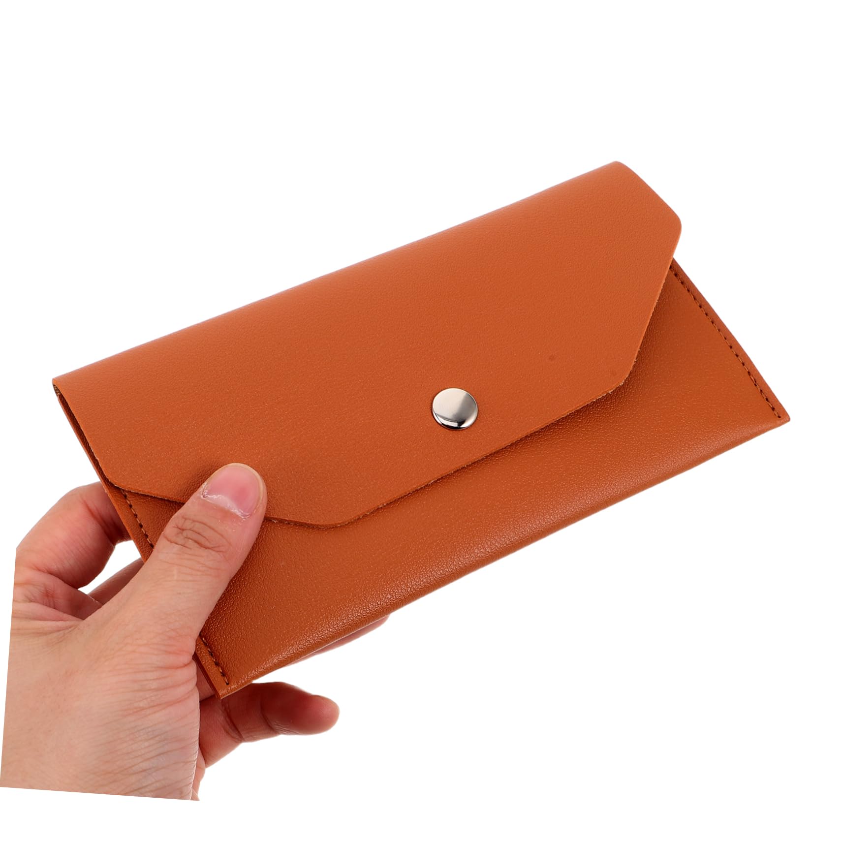 PACKOVE Enveloppes Budgétaires Format Long Rectangulaire en PU Synthétique Lot de 2 Réutilisables Imperméables