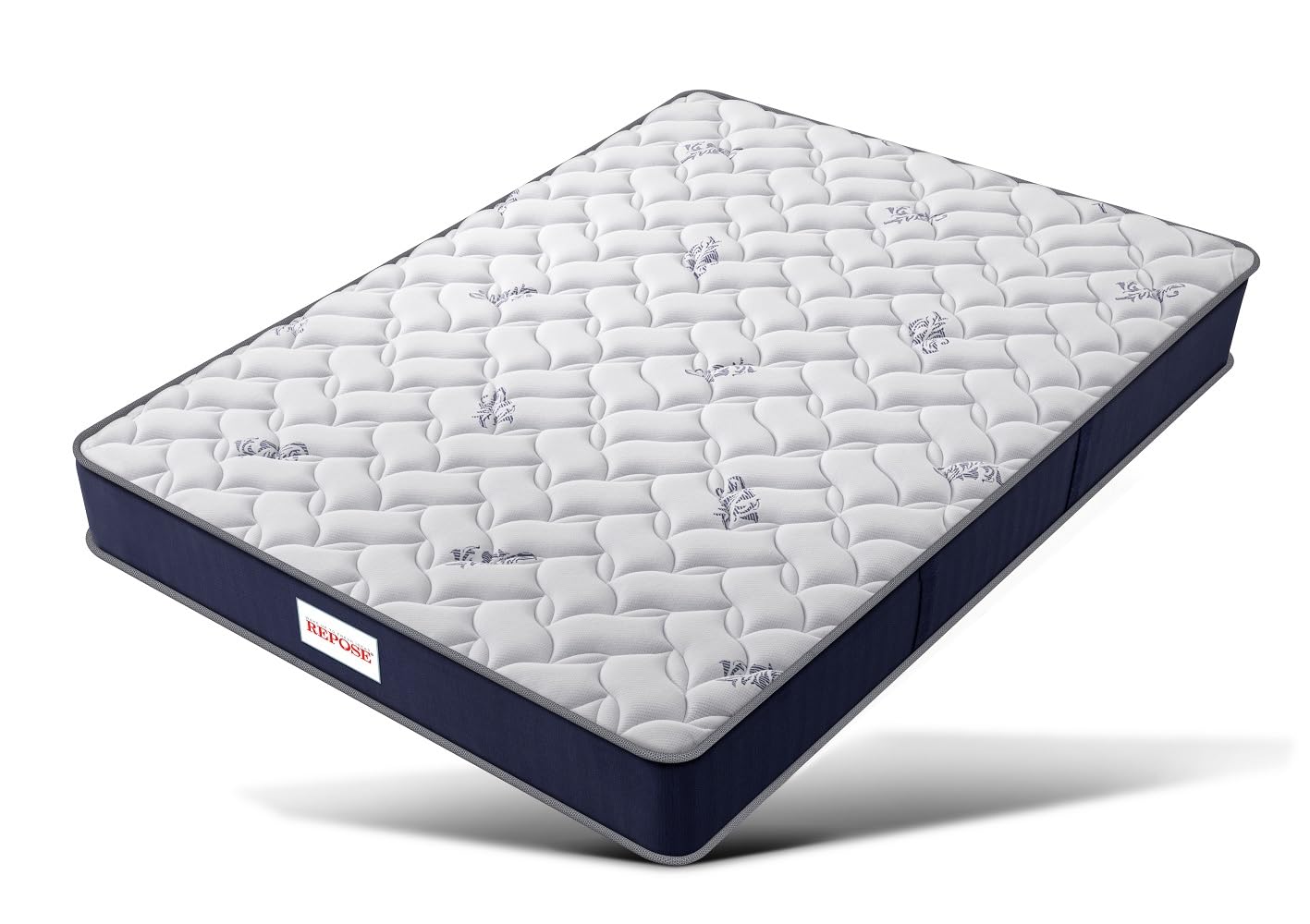 Repose Eyelidz Pocketed Spring 6 Inch Mattress (SkyBlue, Double, 72X48X6)