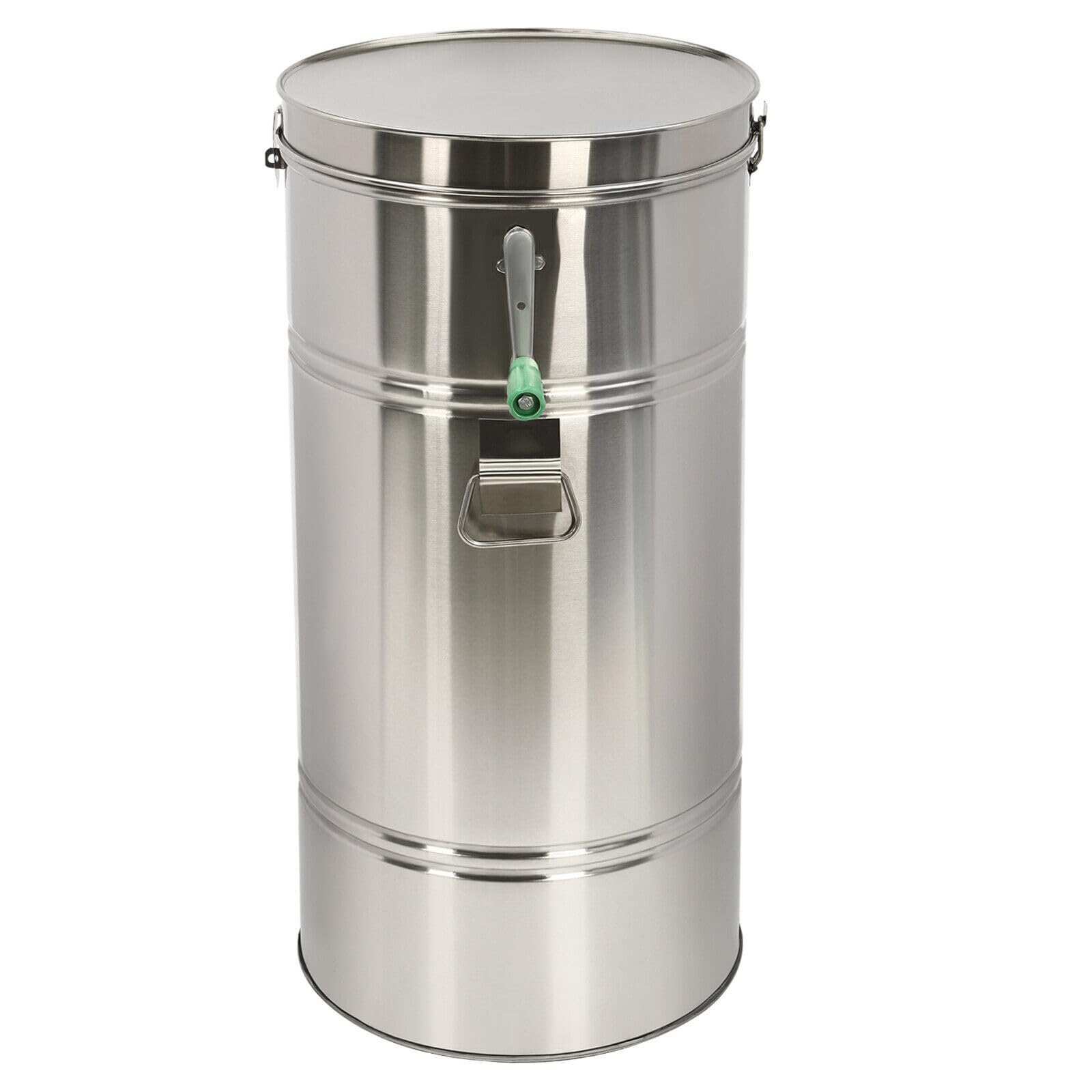 centrifuga manuale per miele in acciaio inox, 2 nido d'ape, 49 x 25,5 cm, accessorio per apicoltori e apicoltori professionali