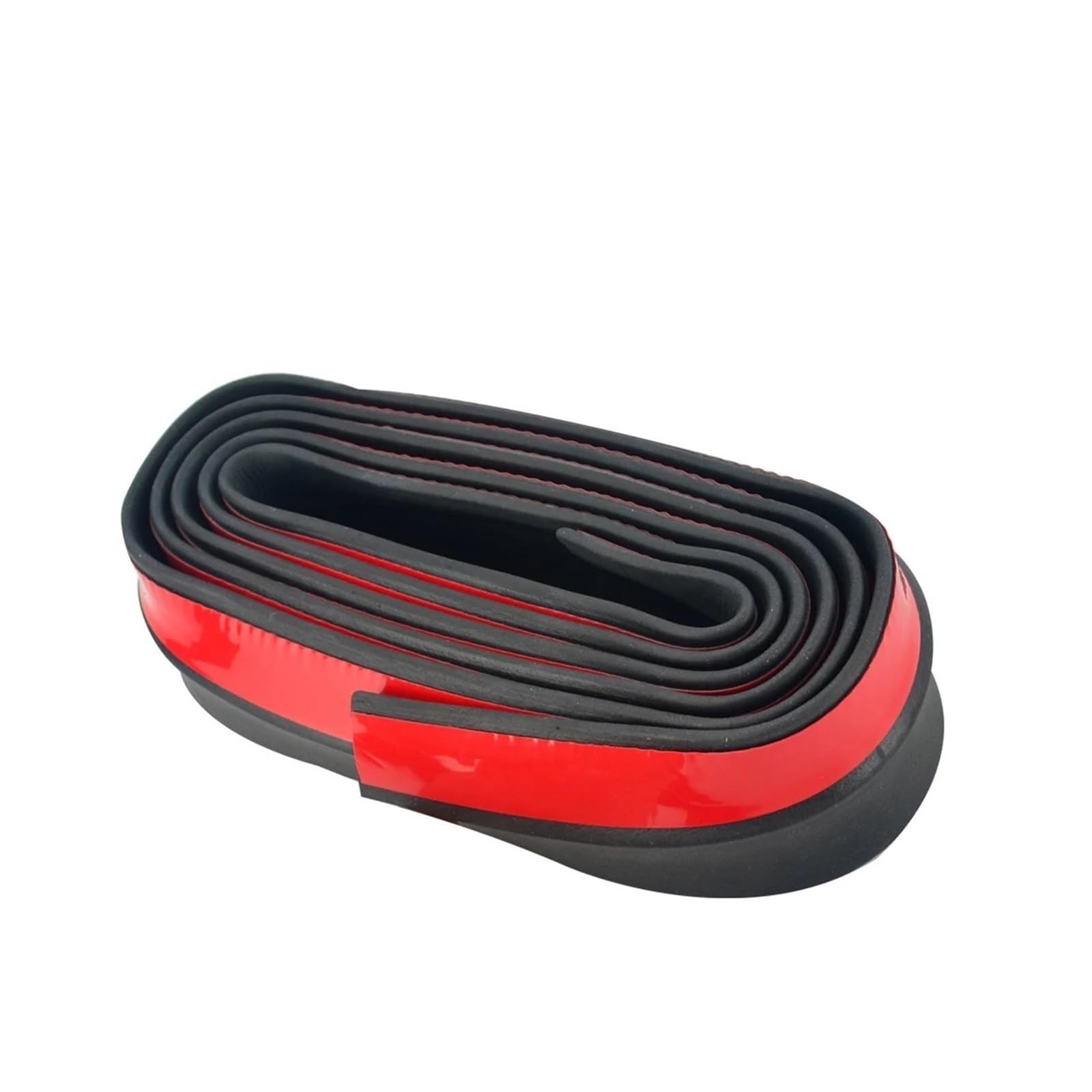 Lama sotto Paraurti Protezione Gomma Labbro Paraurti Anteriore Auto 2.5 M Larghezza 65 Mm | Assemblaggio di allineamento fai-da-te veloce da una sola persona