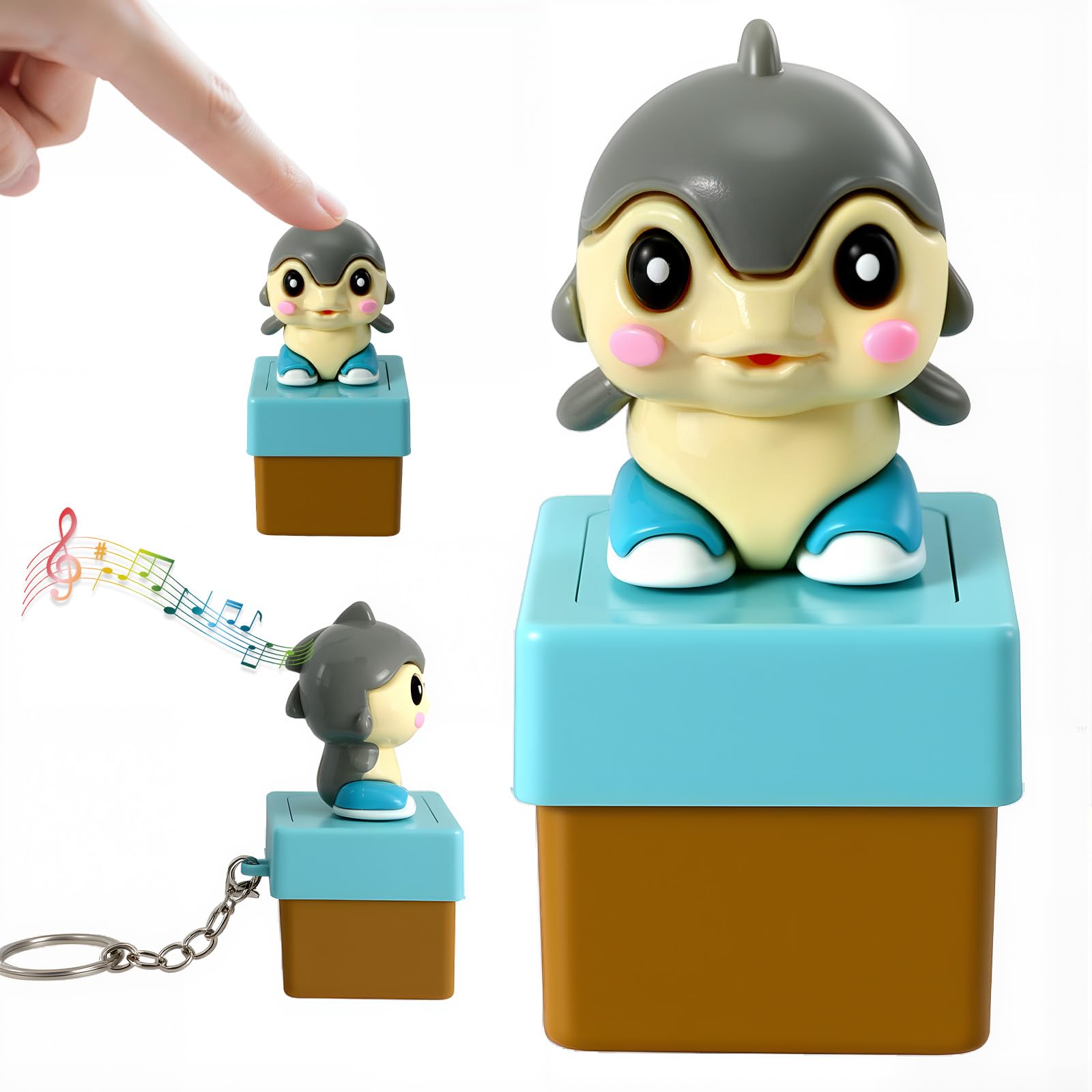 Italian Brainrot Voice Keychain Tung Tung Tung Sahur Fidget Toy