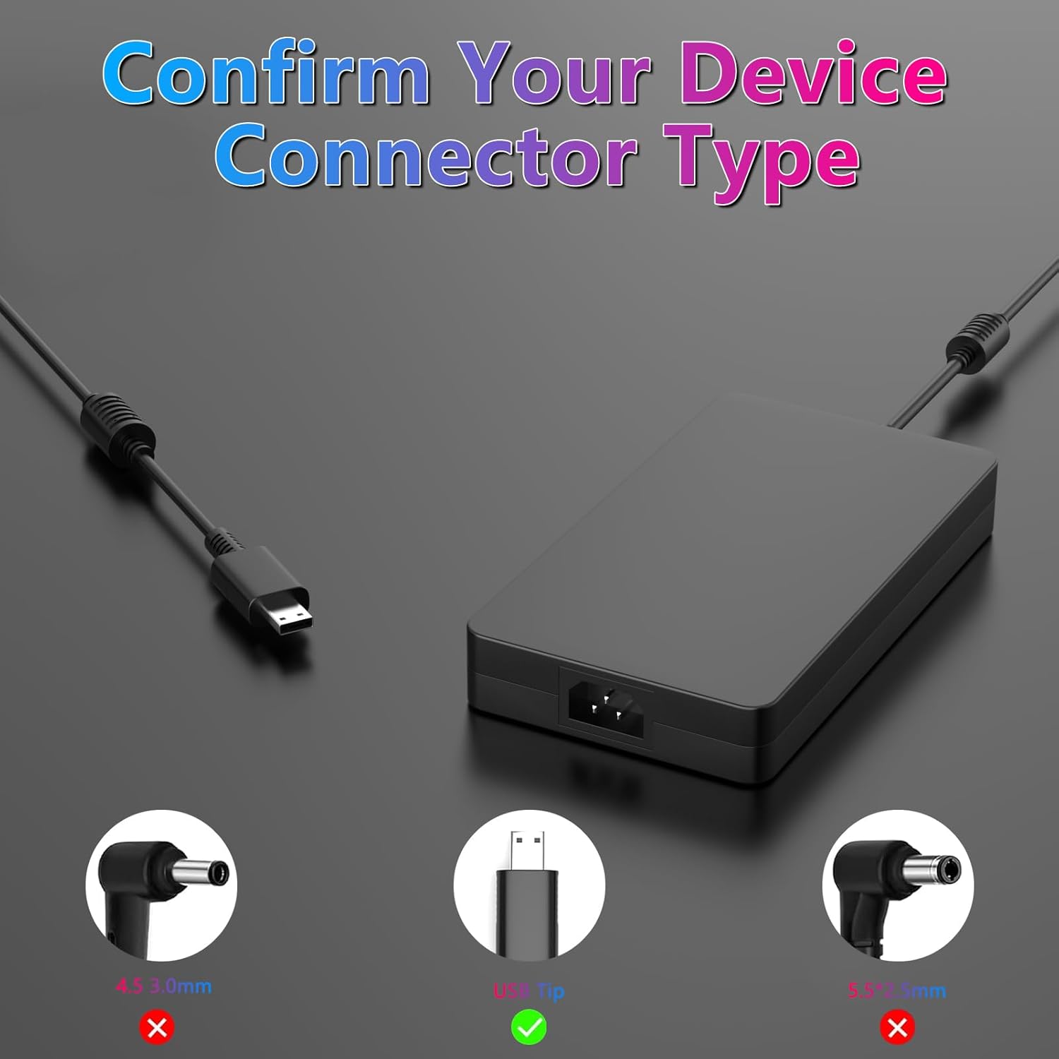 240W Laptop Charger Compatible with MSI Stealth GS77 GE76 GE66 Raider GP76 GP66 Leopard Creator Z16P Z16 Alpha 17 Gaming Laptop Power Supply Adapter