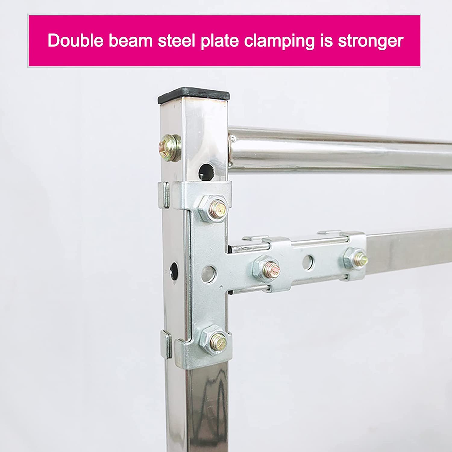 Soporte de punto de cruz ajustable de acero inoxidable para manualidades, costura, soporte de bordado, marco de suelo de costura de pie y soporte de mesa de regazo