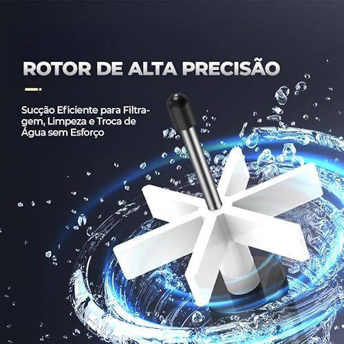 Bomba Submersa，Bomba Aquario AP 200-2000 Litros,Baixo Consumo, Ideal para Aquários, Fontes e Bebedou