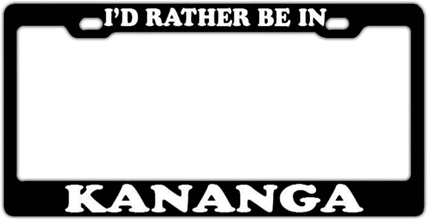 Evelynmat Classic Universal License Plate Frame Popular