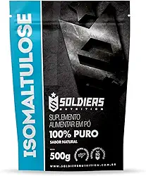 Isomaltulose 500g - 100% Puro Importado - Soldiers Nutrition